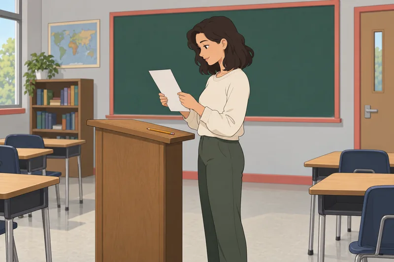 El cuestionario de actualidad muestra una alumna concentrada.