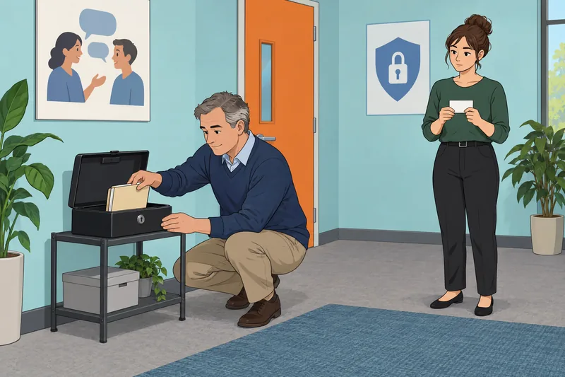 Customer Service Quiz highlights protected account handling.