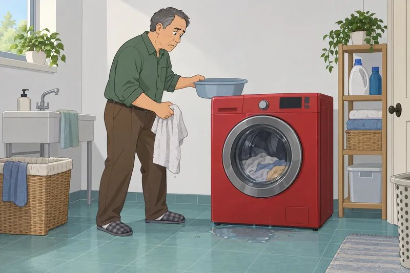 Daily Stress Inventory shows a stalled washing machine.