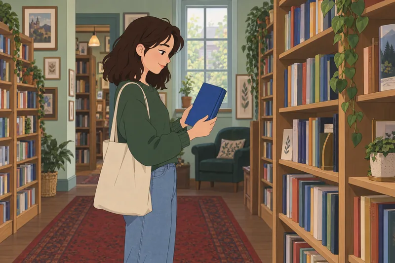 Quiz de Dan: una fan revisa un libro.