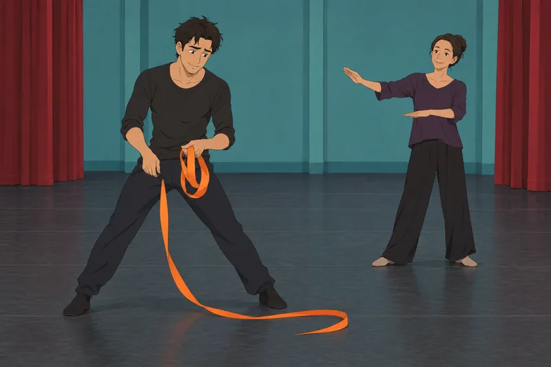 sobre danza registra una recuperación con cinta.