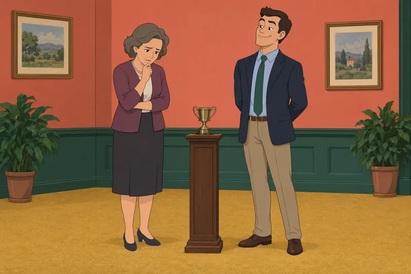 El cuestionario la docena muestra un trofeo disputado.