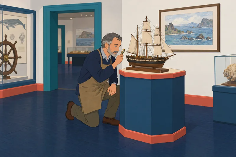 Darwin Quiz follows a museum ship model.
