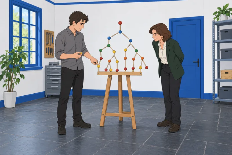 El cuestionario sobre estructuras muestra un árbol ramificado.
