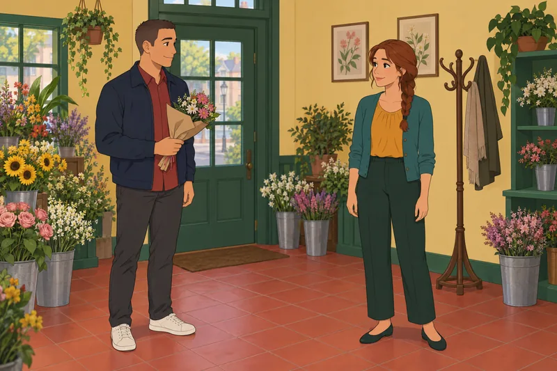Dating Quiz for: a bouquet marks a greeting.