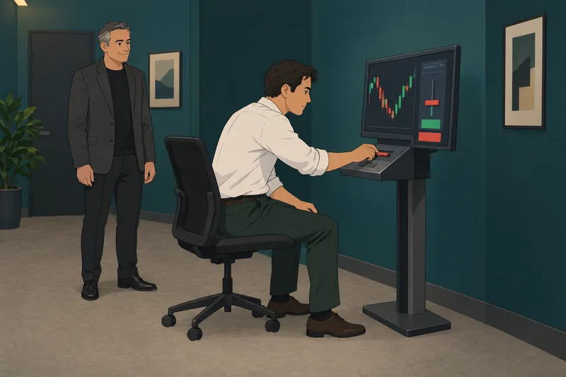 Day Trading Quiz: simulated execution practice.
