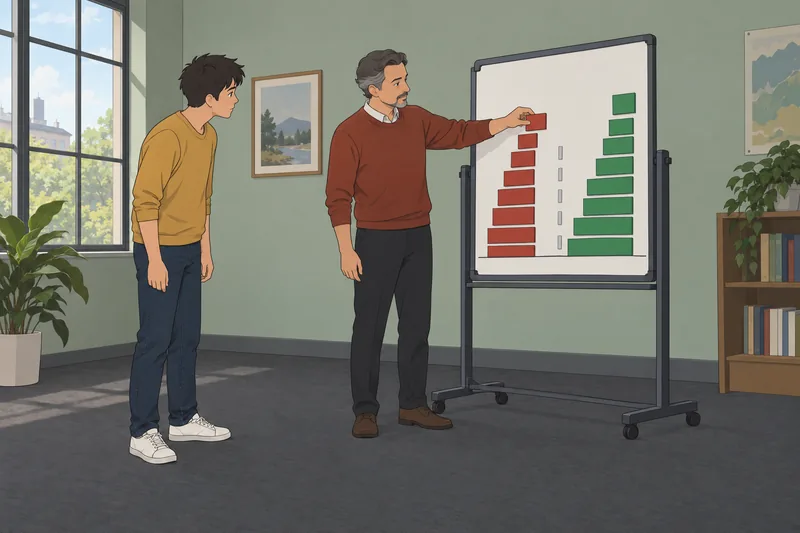 Day Trading Quiz: a learner studies orders.