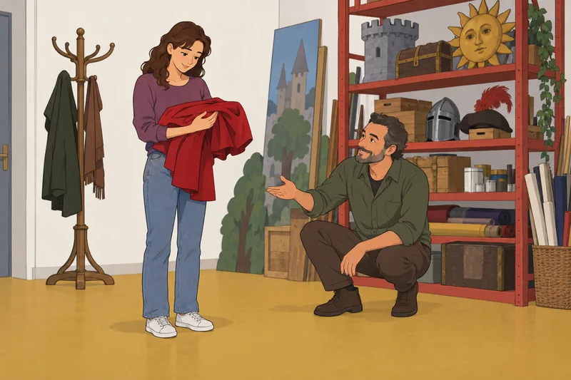 El cuestionario de personajes muestra una elección.