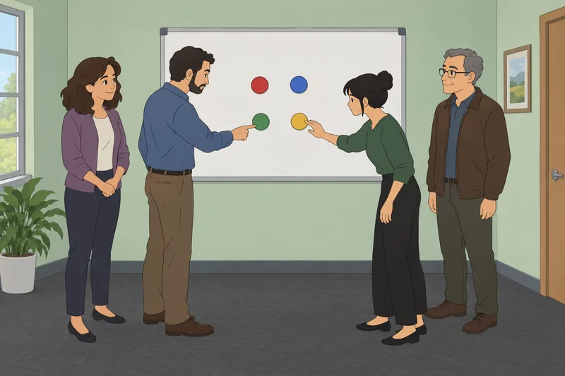 La determinación de la coordinación aparece.