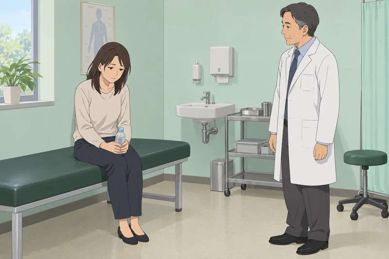 Chronic Fatigue Severity appears in a clinic.