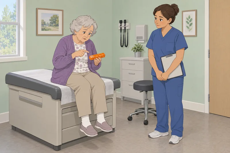 Quiz sobre señales muestra una revisión clínica.