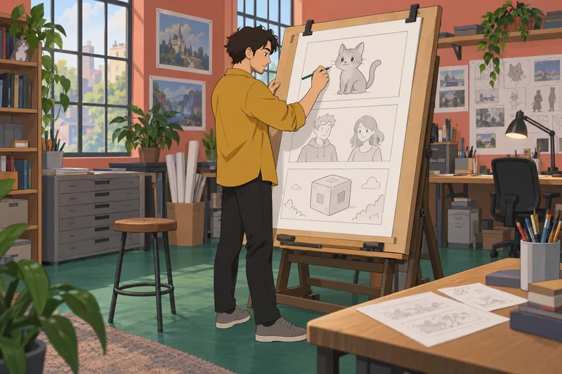 Denis Daily Quiz artist maps animated projects.