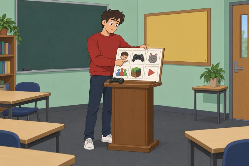 Quiz de Denis: fan revisa pistas del juego.