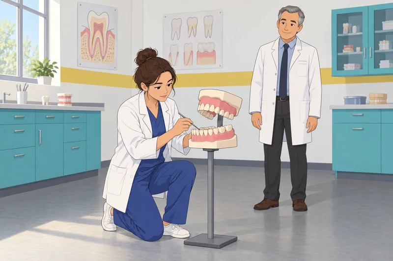 Dental Charting Quiz shows periodontal practice.
