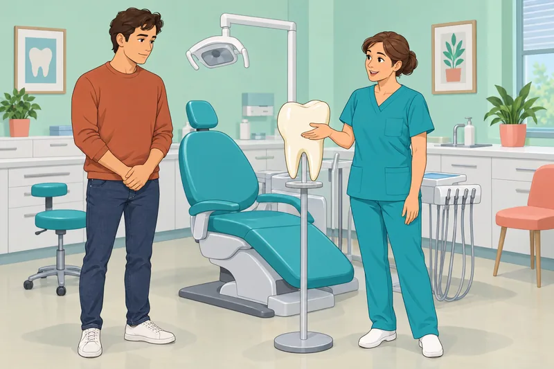 El cuestionario sobre salud muestra prevención dental.
