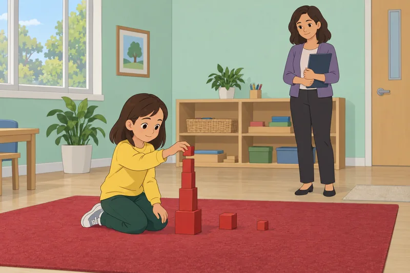 Child Aggressiveness Assessment: calm block play.