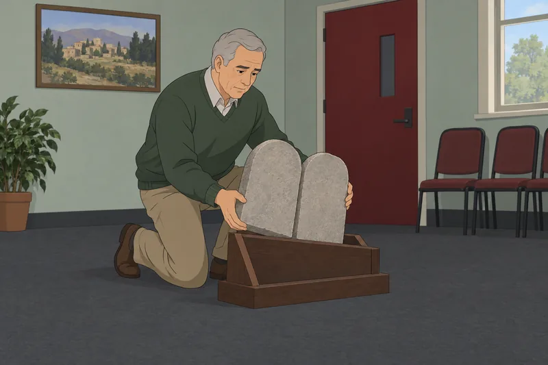 Stone tablets frame a Deuteronomy Quiz review
