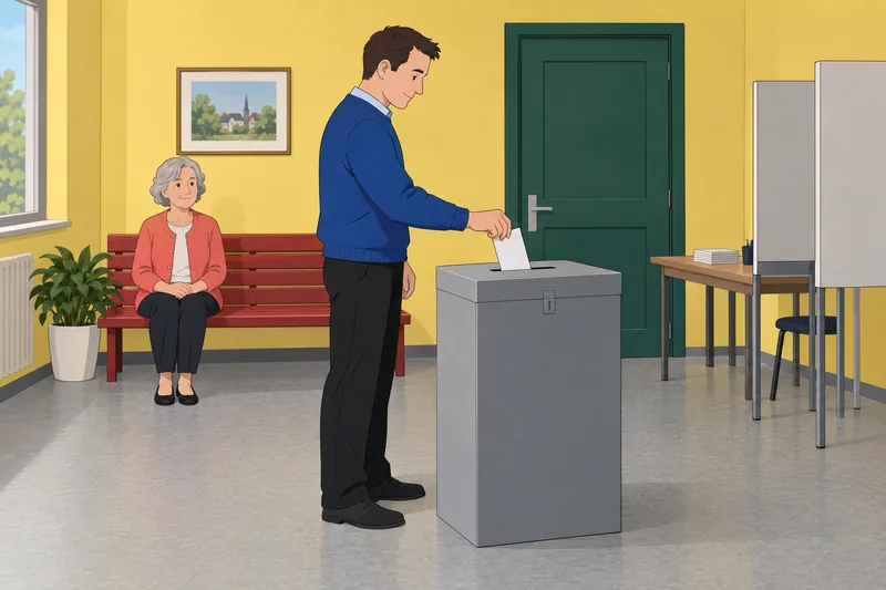 Legal Consciousness Assessment at a ballot box.