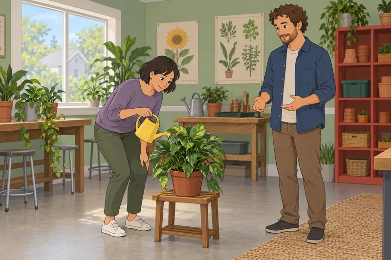 Interpersonal Relationship Stages emerge through plant care.