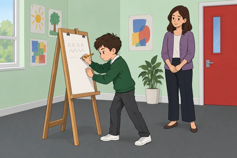 Type A Behavior appears during focused classwork.