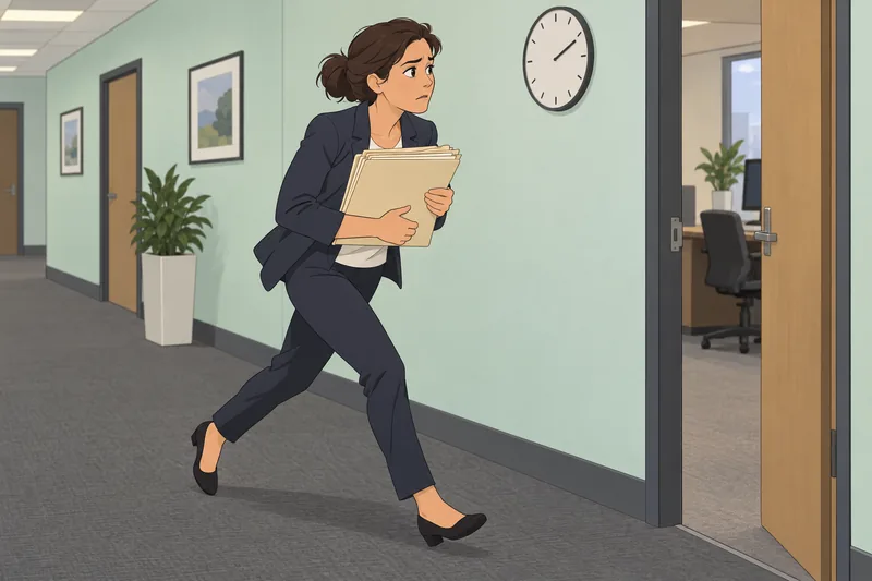 Urgent Addiction Assessment shows a rushed coordinator.