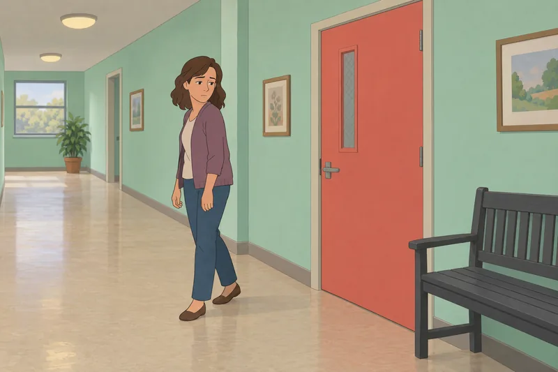 cuestionario para evaluar muestra a una mujer sola.