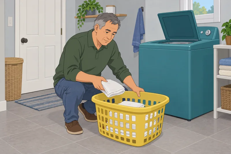 Diaper Quiz tracks a practical laundry routine.