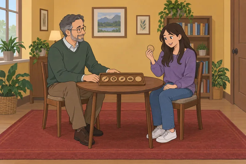 diferencial diagnóstico CDD en una sala de orientación.