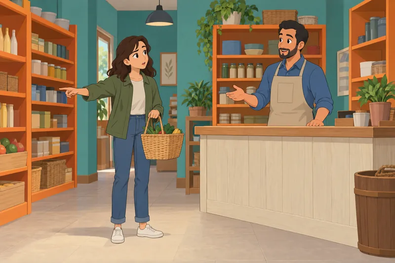 Socialization Difficulties Scale highlights a shop conversation.