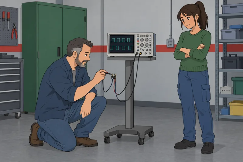 Digital Logic Design meets a waveform check.