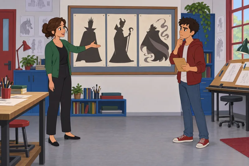 Disney Villain Quiz shows a clue board.