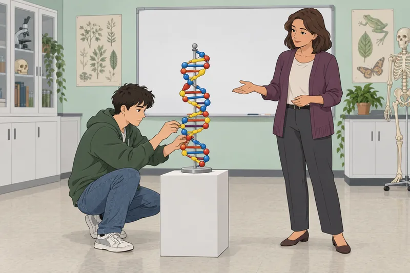 DNA and RNA appear in a classroom lesson.