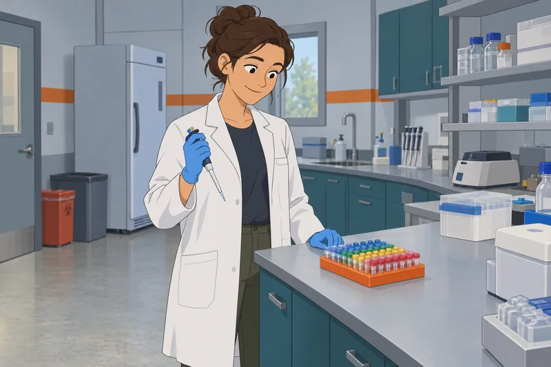El cuestionario sobre la muestra tubos experimentales.