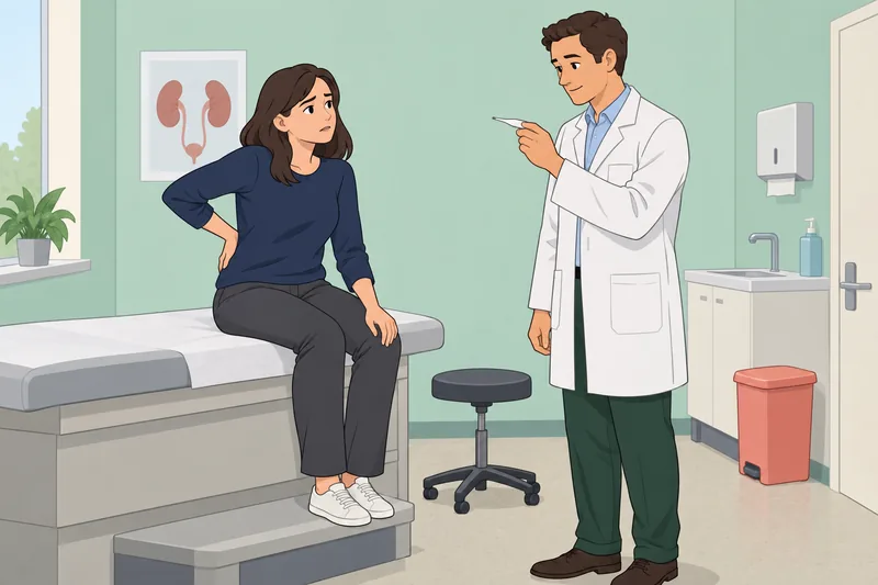 Do I Have: A patient checks fever.