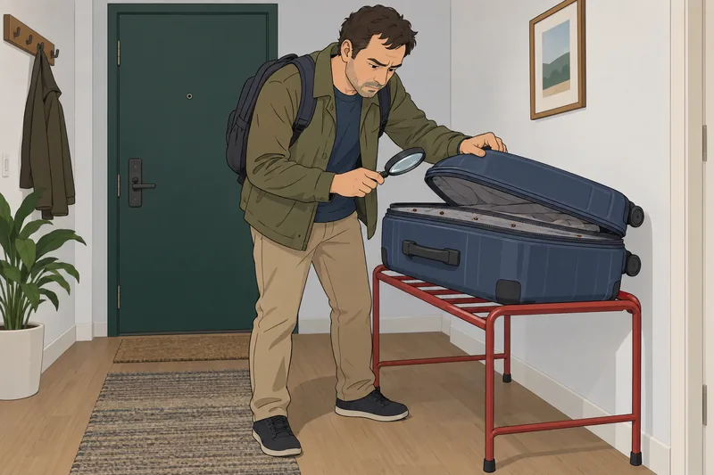 Do I Have travel clues near the suitcase.