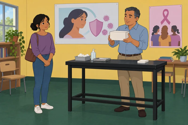 ¿Tengo VPH? Cuestionario: prevención en clase.
