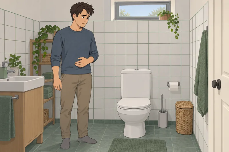 Do I Have — a quiet bathroom pause.