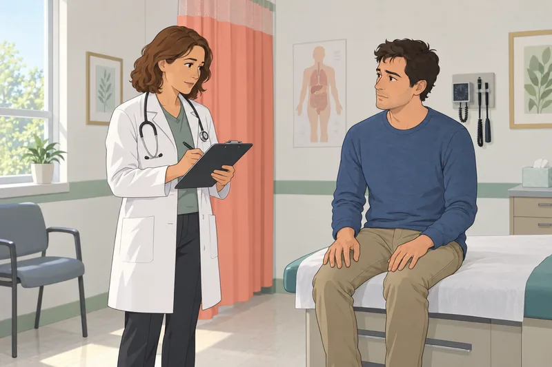 Do I Have symptoms recorded in clinic.