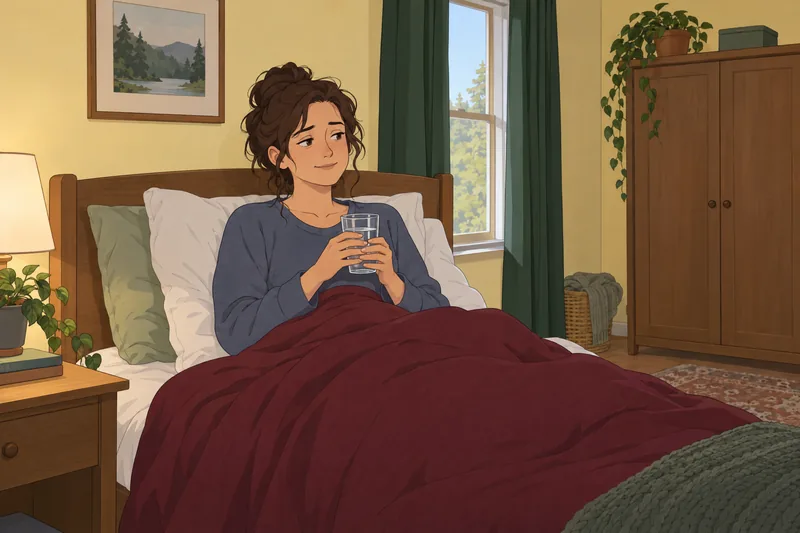 El cuestionario ¿Tengo mononucleosis? acompaña una pausa hidratante.