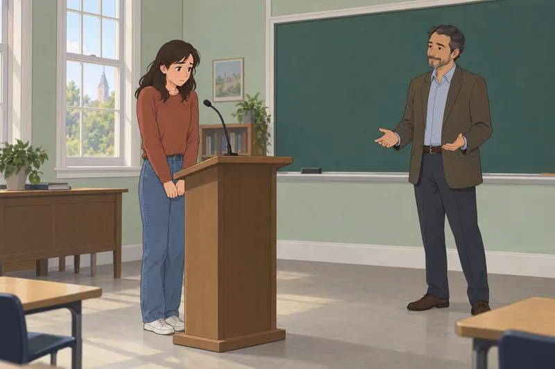 Do I Have — a quiet classroom pause.