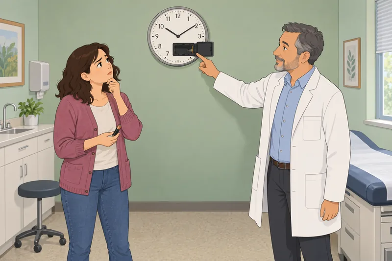 Do I Have unusual experiences? Counselor checks calmly.