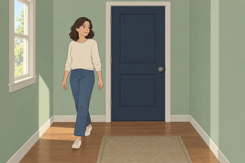 El cuestionario ¿Me amo muestra una puerta cerrada.