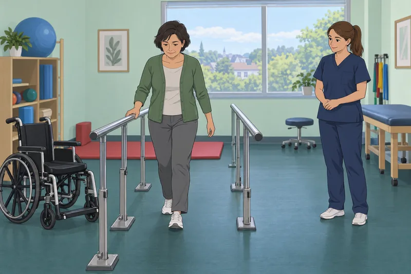 Do I Need: she practices a careful step.