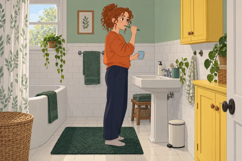 Do I Need: a patient brushes carefully.