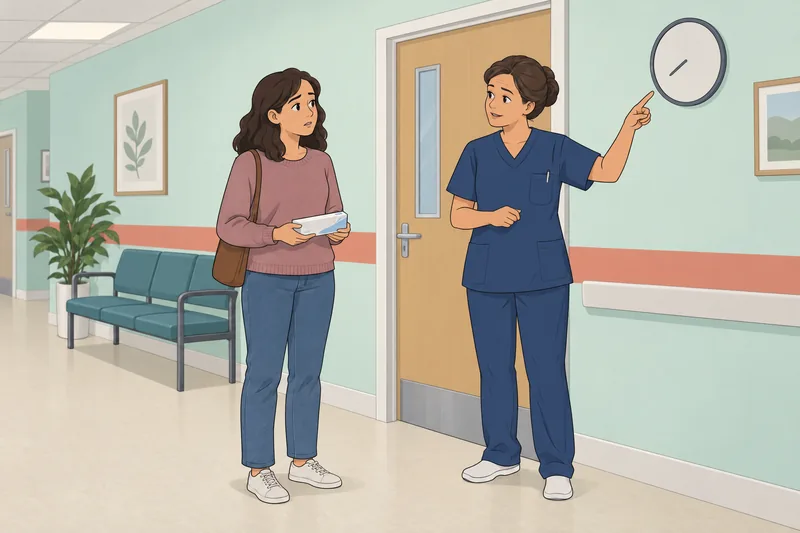 Do I Need guidance begins inside a clinic.