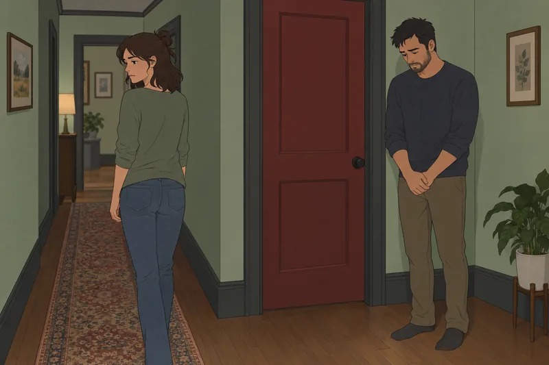 cuestionario ¿Siento resentimiento aparece junto a una puerta.