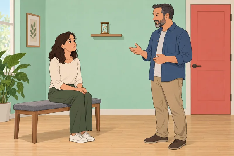 cuestionario ¿Hablo demasiado? muestra un turno largo.