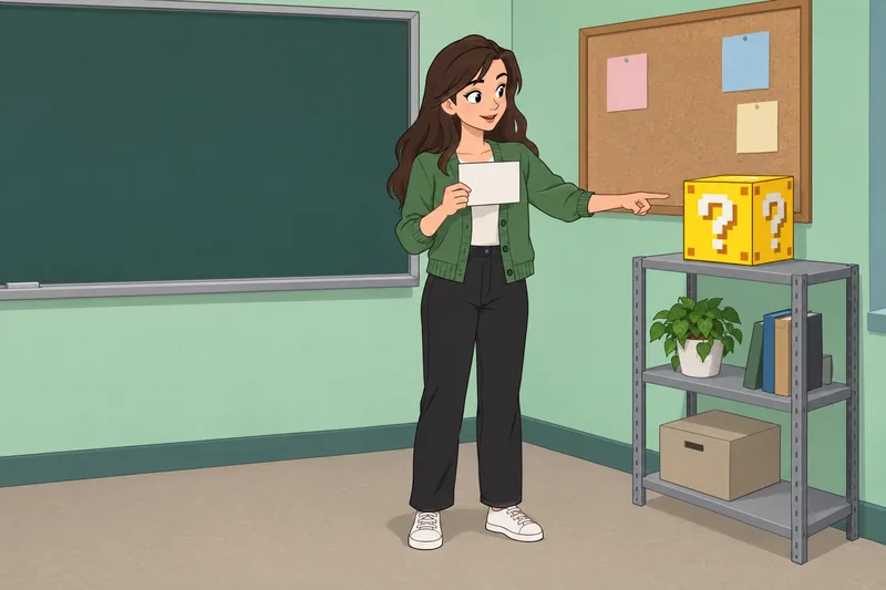 Do You Know SuperGirlyGamer Quiz happens in class.