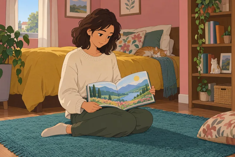 cuestionario ¿Piensas con imágenes? El libro permanece abierto.