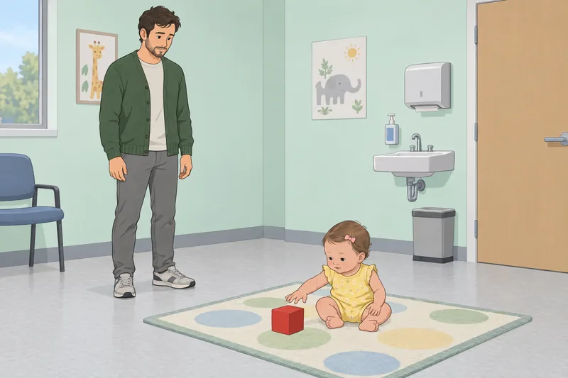 Does My Baby — calm movement play in clinic.